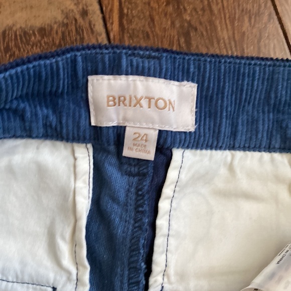 Two toned corduroy pants - Picture 3 of 4